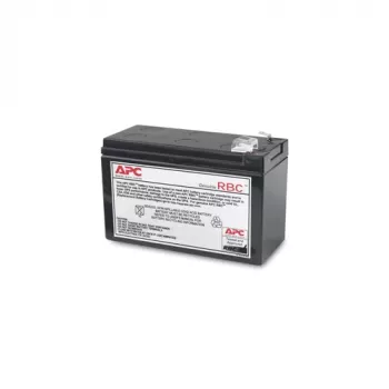 APC batterijvervangingscartridge APCRBC114 (OEM), lood-accu (VRLA), 12 V, 1 st., 60 VAh, 5 jaar, zwart