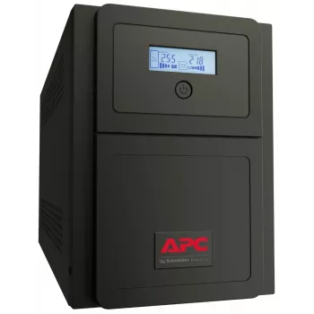APC Easy UPS 1-fase Line Interactive, 1500VA, Tower, 230V, 6 IEC C13-uitgangen, AVR, potentiaalvrij contact, LCD, zonder ondersteuning voor netwerkkaart