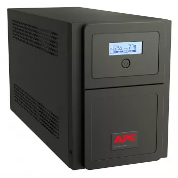 APC Easy UPS 1-fase Line Interactive, 750VA, Tower, 230V, 6 IEC C13-uitgangen, AVR, potentiaalvrij contact, LCD, zonder ondersteuning voor netwerkkaart