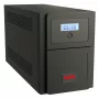 APC Easy UPS 1-fase Line Interactive, 750VA, Tower, 230V, 6 IEC C13-uitgangen, AVR, potentiaalvrij contact, LCD, zonder ondersteuning voor netwerkkaart
