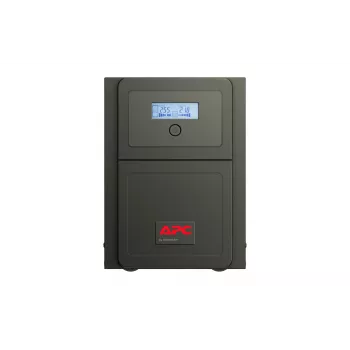 APC Easy UPS 1-fase Line Interactive, 750VA, Tower, 230V, 6 IEC C13-uitgangen, AVR, potentiaalvrij contact, LCD, zonder ondersteuning voor netwerkkaart