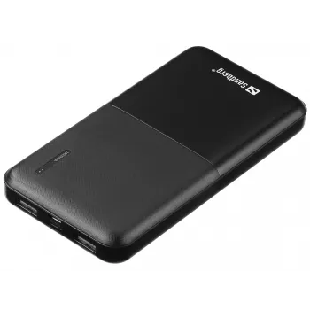 Sandberg Saver Powerbank 10000, 10000 mAh, Lithium-Polymer (LiPo), zwart