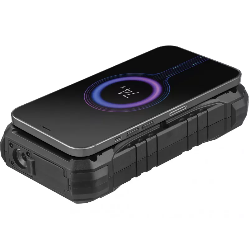 Sandberg Survivor Powerbank 20000 PD30W, 20000 mAh, draadloos laden, zwart