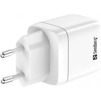Oplader Sandberg 2in1 1xUSB-C 1xUSB 35W Indoor AC Universeel