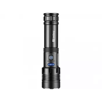 Sandberg Survivor 7in1 Torch Powerbank 5000, hand-zaklamp, zwart, aluminium, LED, 2 lampen, 200 lm