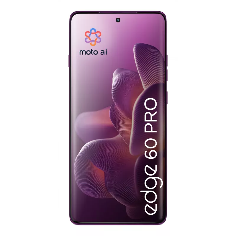 Motorola edge 60 pro 16,9 cm (6,67 inch) Dual SIM Android 15 5G USB Type-C 12 GB 512 GB 6000 mAh paars