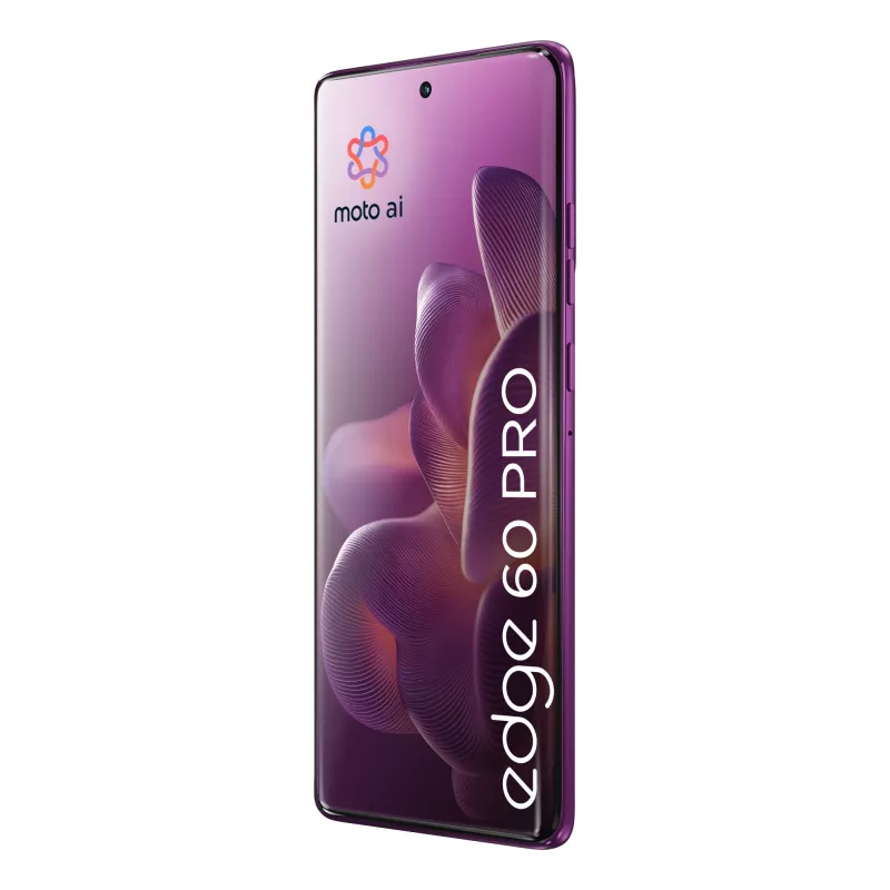 Motorola edge 60 pro 16,9 cm (6,67 inch) Dual SIM Android 15 5G USB Type-C 12 GB 512 GB 6000 mAh paars
