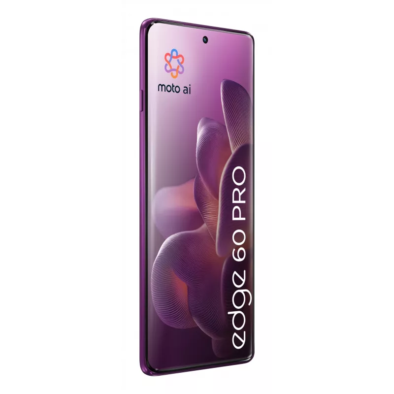 Motorola edge 60 pro 16,9 cm (6,67 inch) Dual SIM Android 15 5G USB Type-C 12 GB 512 GB 6000 mAh paars