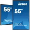 iiyama LH5541UHS-B2 Signage Display Kiosk-ontwerp 138,7 cm (54,6 inch) LCD 500 cd/m² 4K Ultra HD zwart geïntegreerde processor 24/7