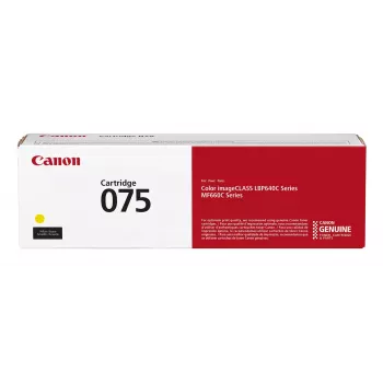 Canon 075 tonerpatroon 1 stuks origineel geel