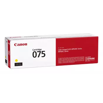 Canon 075 tonerpatroon 1 stuks origineel geel