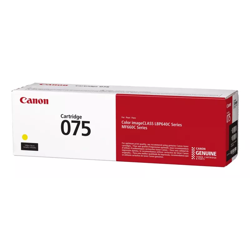 Canon 075 tonerpatroon 1 stuks origineel geel