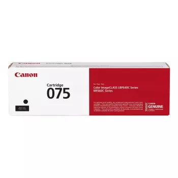 Canon 075 tonerpatroon 1 stuks origineel zwart