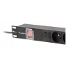 PDU Lanberg PDU-05E-0200-BK 5 AC-stopcontacten 1U zwart