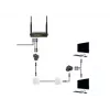 Kabelsplitter Lanberg ADS-RJ45-2RJ45-OS zwart