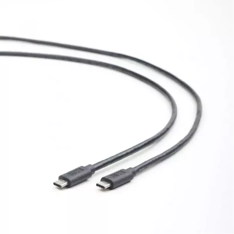 USB-C-naar-USB-C-kabel Gembird CCP-USB3.1-CMCM-1M — 1 m, USB 3.2 Gen 1, zwart