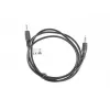 Audiokabel LANBERG 3,5 mm stekker–stekker 1,2 m zwart