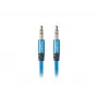 Audiokabel LANBERG 3,5 mm stekker naar 3,5 mm stekker, 2 m, blauw