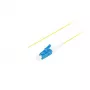 LANBERG FP-LCUP-SE11-0020-YE glasvezel pigtail, SM LC/UPC, G.657.A1, 2 m, geel