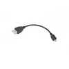 USB 2.0-kabel LANBERG OEM-0006 — USB A naar Micro-USB B, 0,15 m, zwart