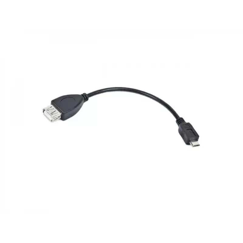 USB 2.0-kabel LANBERG OEM-0006 — USB A naar Micro-USB B, 0,15 m, zwart