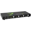 Techly 4x1 USB HDMI 4Kx2K IDATA KVM-HDMI4U KVM-switch zwart