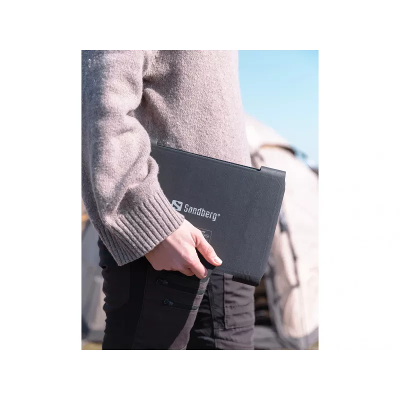 Sandberg Solar Charger 40W QC3.0+PD+DC, Outdoor, Solar, zwart