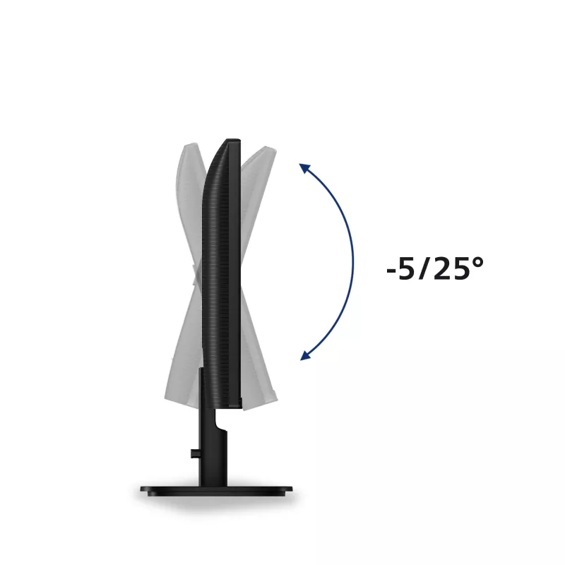 Philips 2000 series 24B2N2200/00 computermonitor 60,5 cm (23,8 inch) 1920 x 1080 Pixel Full HD LCD zwart