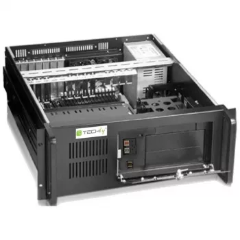 Techly Industrial 4U rackmount computerbehuizing I-CASE MP-P4HX-BLK2