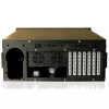 Techly Industrial 4U rackmount computerbehuizing I-CASE MP-P4HX-BLK2