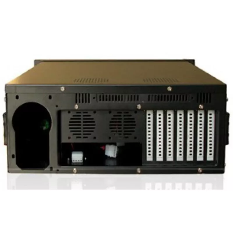 Techly Industrial 4U rackmount computerbehuizing I-CASE MP-P4HX-BLK2