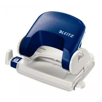 Leitz perforator 5038 NeXXt, 2-gaats 16 vel, 16 vel, blauw, kunststof, 8 cm, 5,5 mm, A5