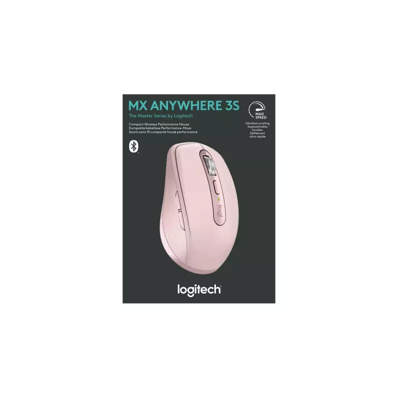 Muis Logitech MX 3S roze USB optisch