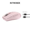 Muis Logitech MX 3S roze USB optisch