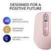 Muis Logitech MX 3S roze USB optisch