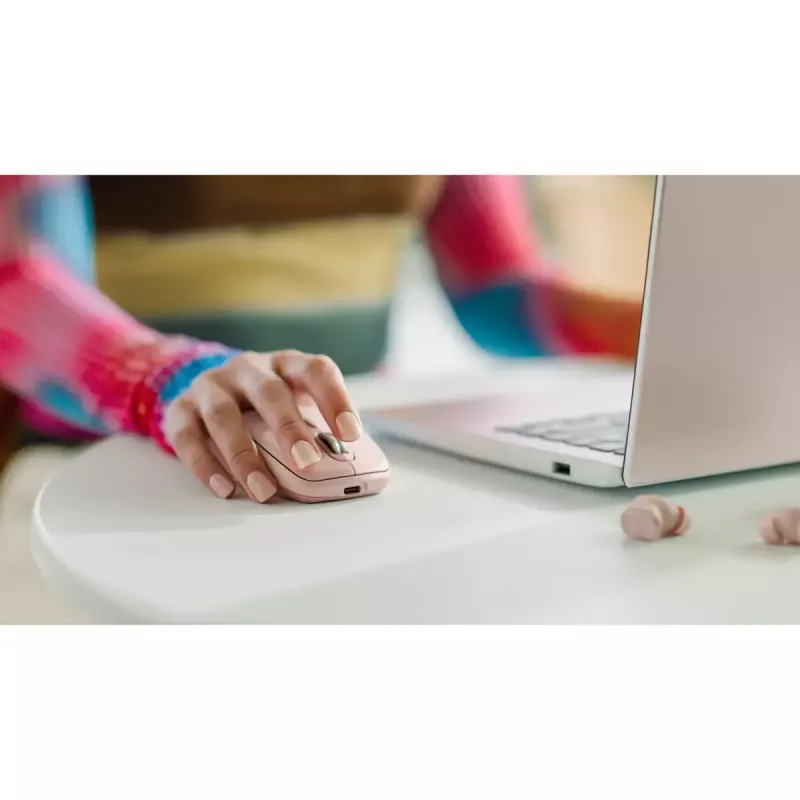 Muis Logitech MX 3S roze USB optisch