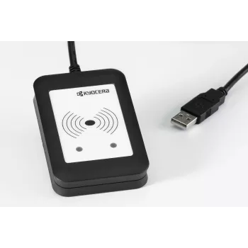 Passieve houder voor smartcardlezer Kyocera 870LS95009, binnengebruik, zwart