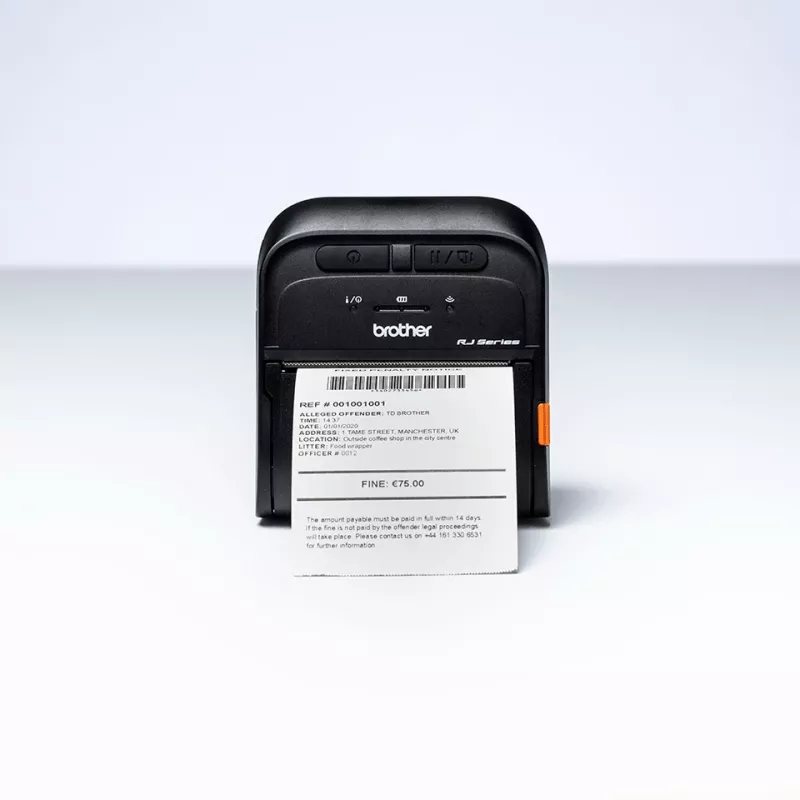 Brother RJ-3055WB labelprinter 203 x 203 DPI 101,6 mm/s bedraad & draadloos Wi-Fi Bluetooth