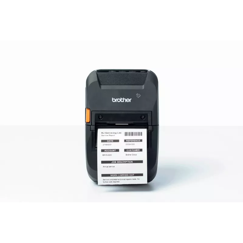 Brother RJ3230BL labelprinter thermotransfer 203 x 203 DPI 127 mm/sec draadloos Wi-Fi Bluetooth