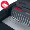 GBC CombBind CB20 kunststof bindmachine, zwart/zilver/rood