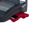 GBC CombBind CB20 kunststof bindmachine, zwart/zilver/rood