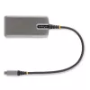 StarTech.com USB-C-multipoort-adapter – 4K 60Hz HDMI – HDR – 2-poorts 5Gbps USB 3.0-hub – 100W Power Delivery Pass-Through – GbE – Works with Chromebook gecertificeerd – Windows/macOS