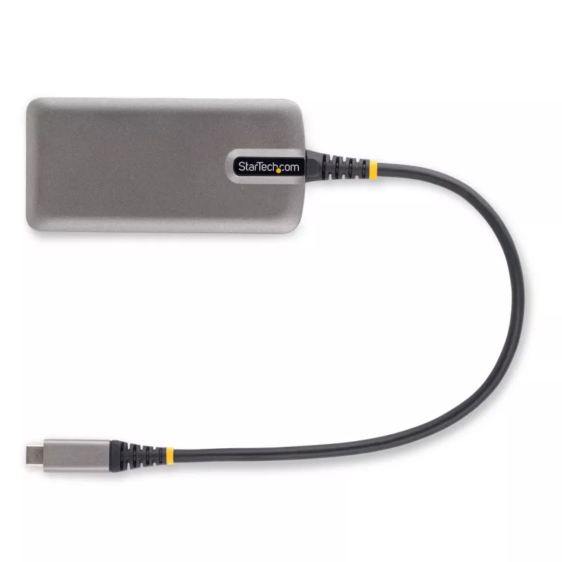 StarTech.com USB-C-multipoort-adapter – 4K 60Hz HDMI – HDR – 2-poorts 5Gbps USB 3.0-hub – 100W Power Delivery Pass-Through – GbE – Works with Chromebook gecertificeerd – Windows/macOS