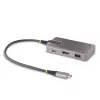 StarTech.com USB-C-multipoort-adapter - 4K 60Hz HDMI met HDR - 3-poorts USB-hub - 100W Power Delivery doorvoer - Works With Chromebook gecertificeerd - Windows/macOS/iPadOS/Android™