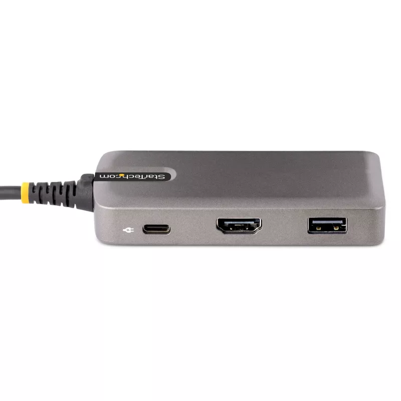 StarTech.com USB-C-multipoort-adapter - 4K 60Hz HDMI met HDR - 3-poorts USB-hub - 100W Power Delivery doorvoer - Works With Chromebook gecertificeerd - Windows/macOS/iPadOS/Android™