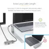 StarTech.com USB-C-multipoort-adapter - 4K 60Hz HDMI met HDR - 3-poorts USB-hub - 100W Power Delivery doorvoer - Works With Chromebook gecertificeerd - Windows/macOS/iPadOS/Android™