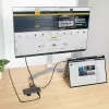 StarTech.com USB-C-multipoort-adapter – 4K 60Hz HDMI-video, 3-poorts 5Gbit/s USB-A-hub, 100W USB Power Delivery doorvoer/GbE/SD/MicroSD, 30cm kabel, draagbare laptop-dockingstation