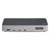 StarTech.com USB-C triple monitor dockingstation - HDMI/DP triple 4k USB-C dock - 5x USB-hub - GbE - 100W PD - universele multi monitor dockingstation - Thunderbolt 3/4 compatibel