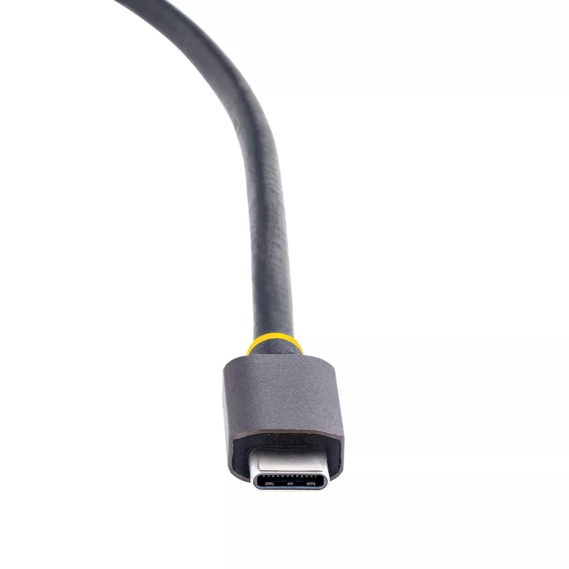 StarTech.com USB-C-multipoort-adapter, dual-HDMI-video, 4K 60Hz, 2-voudige 5 Gbit/s USB-A-hub, 100 W Power Delivery pass-through/GbE/SD/MicroSD, 30 cm kabel, reis-dock, laptop-dockingstation