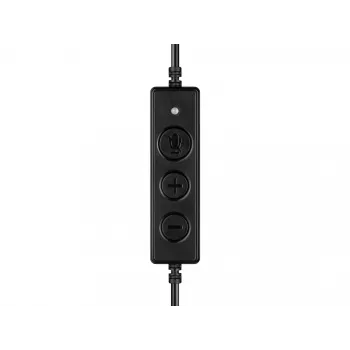 Sandberg USB Office headset Pro stereo, bedraad, kantoor/callcenter, 20 - 20000 Hz, 115 g, headset, zwart